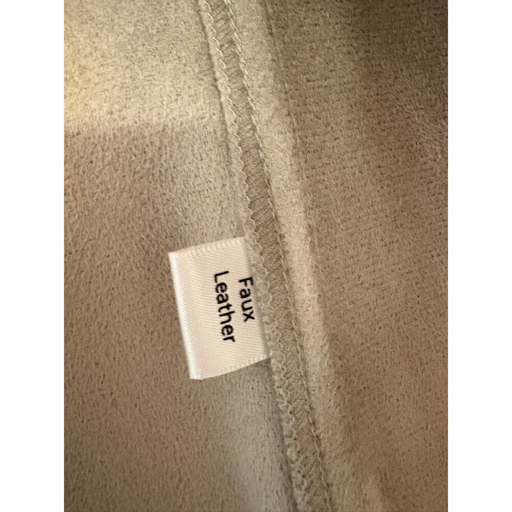 Joan Vass vest faux leather - Picture 6 of 6